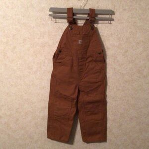 Carhartt Kids Overalls in Chestnut